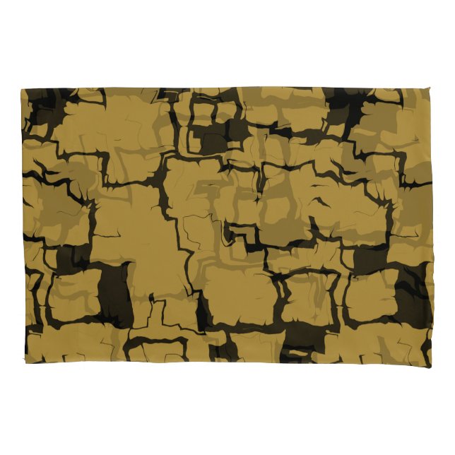 Abstrato Dourado e preto (Frente-Esquerda)