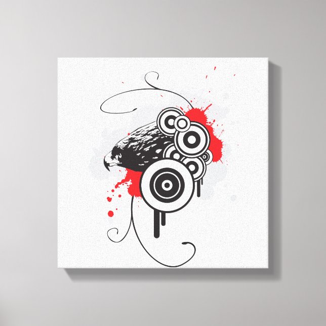 Abstrato Eagle Canvas (Frente)