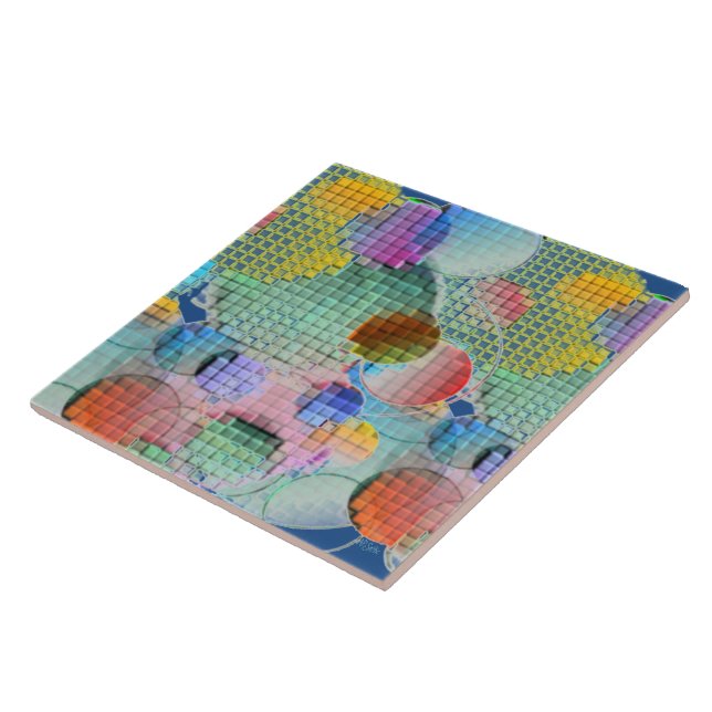 Abstrato em Azulejos 3D (Lateral)