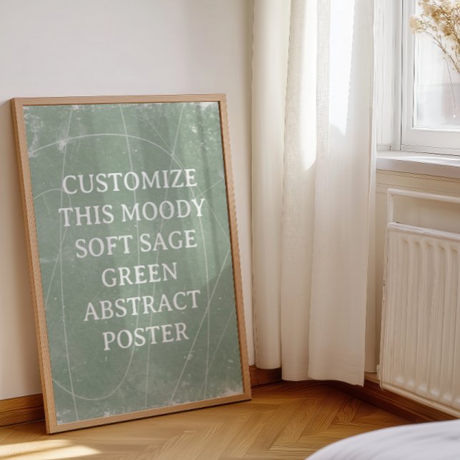 Abstrato em Segundo Plano Personalizado Poster de  (Criador carregado)