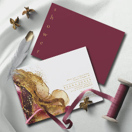 Abstrato Espumante do Chá de panela Vermelho ID101