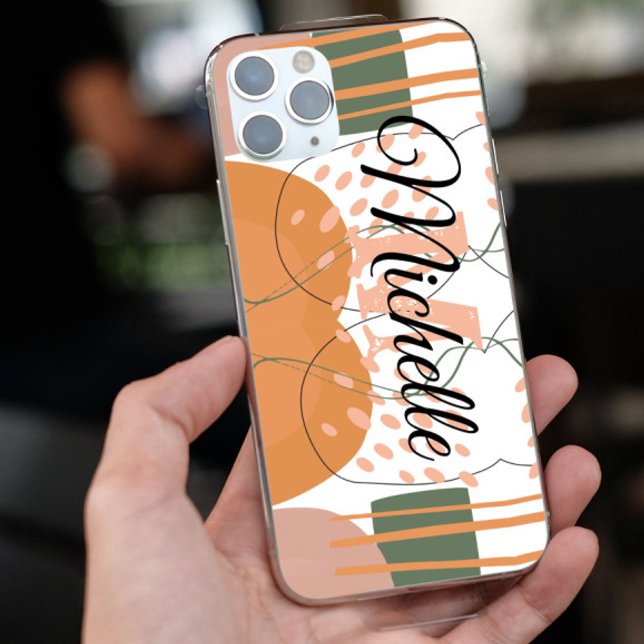 Abstrato estética colorida Nomes de monograma pers (Criador carregado)