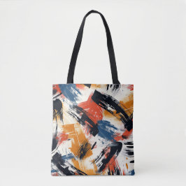 Abstrato Expressionista Tote Bag | Artístico Negri