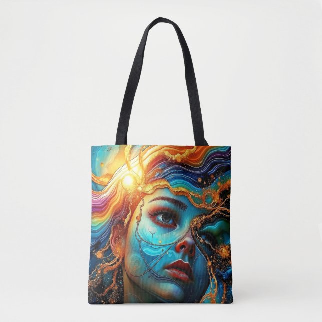 Abstrato Face Bolsa (Frente)