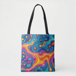 Abstrato face trabalho de arte 1200 - Tote Bag
