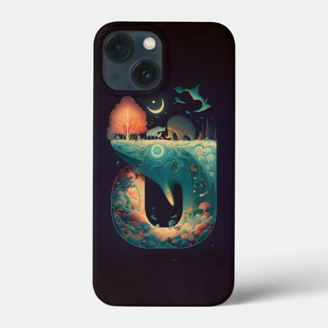 Abstrato Fantasias Mundo de Objetos Impossíveis (Verso)