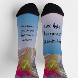 Abstrato Flor em cores brilhantes com a mensagem 2