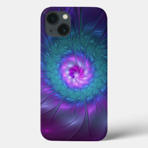Abstrato Floral Beauty Fractal Colorida Flor