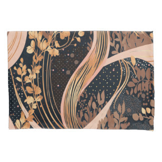 Abstrato floral, bolinhas, vinhas