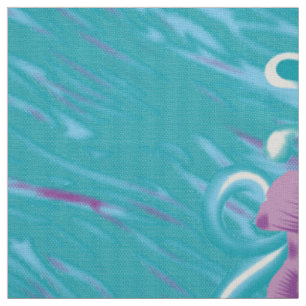 Abstrato Floral Puro Arte Tecido Ornamental