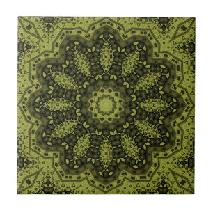 Abstrato folk mandala etno tradicional