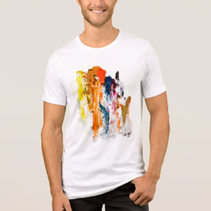 Abstrato forma Nascer de uma Paleta de Artista Viv