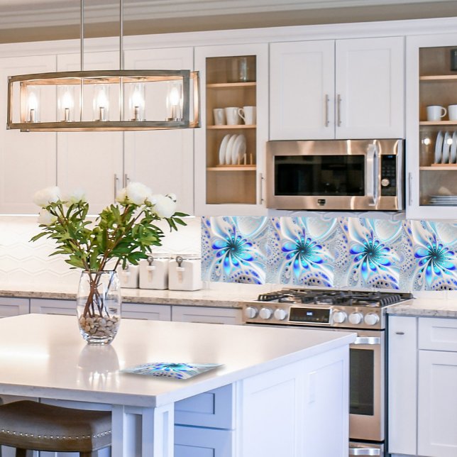 Abstrato Fractal Flower Cerâmica Azulejo (Criador carregado)