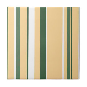 Abstrato Funky Art Beige White Lines Stripes