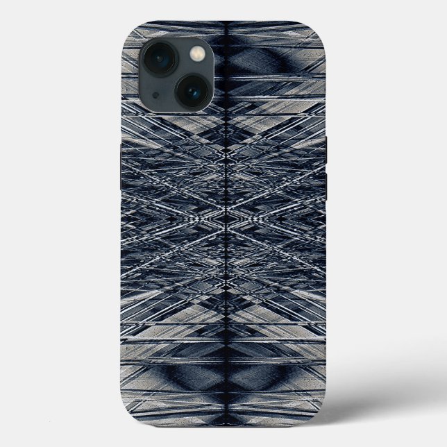 Abstrato futurístico padrão capas de iphone Maiúsc (Verso)