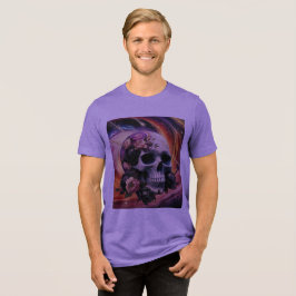 Abstrato Galactic Vintage style Skull