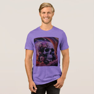 Abstrato Galactic Vintage style Skull