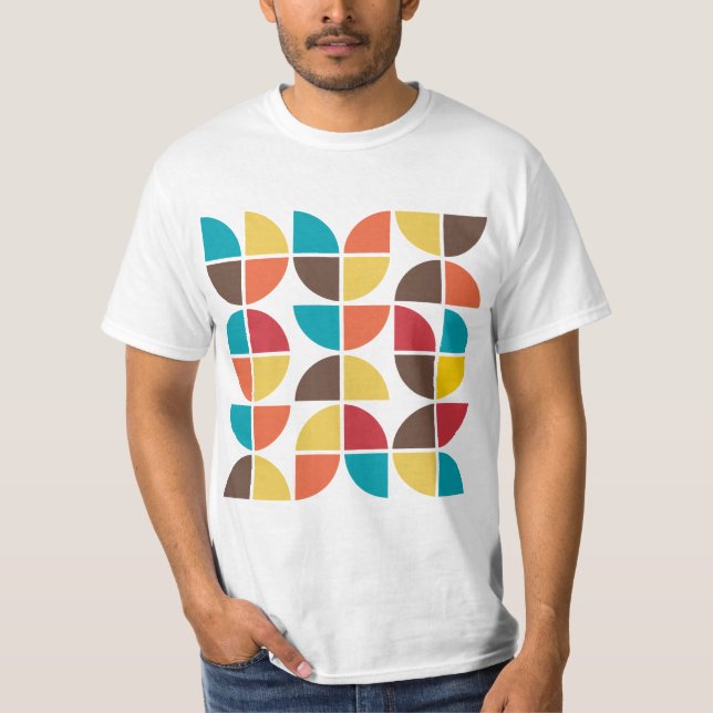 Abstrato Geométrico 110421v3 - Camisa T (Frente)