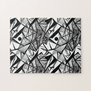 Abstrato geométrico 24 - Quebra-cabeça