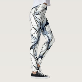Abstrato geométrico design- 27- Leggings