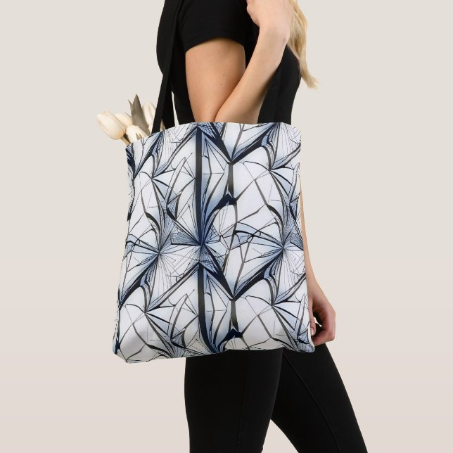 Abstrato geométrico design 27- Tote Bag (Close Up)