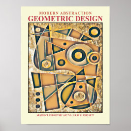 Abstrato Geométrico EP n.o 8 Poster