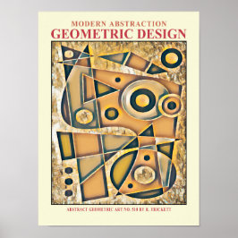 Abstrato Geométrico EP n.o 8 Poster