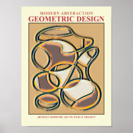 Abstrato Geométrico EP n.o 9 Poster