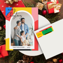 Abstrato Geométrico Foto de Padrão Feliz Natal