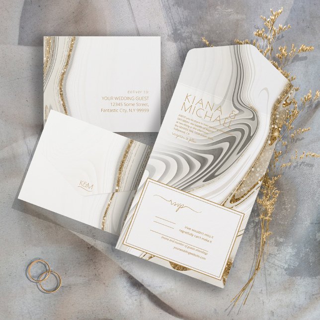 Abstrato Glitter Strata Wedding ID903 (Criador carregado)