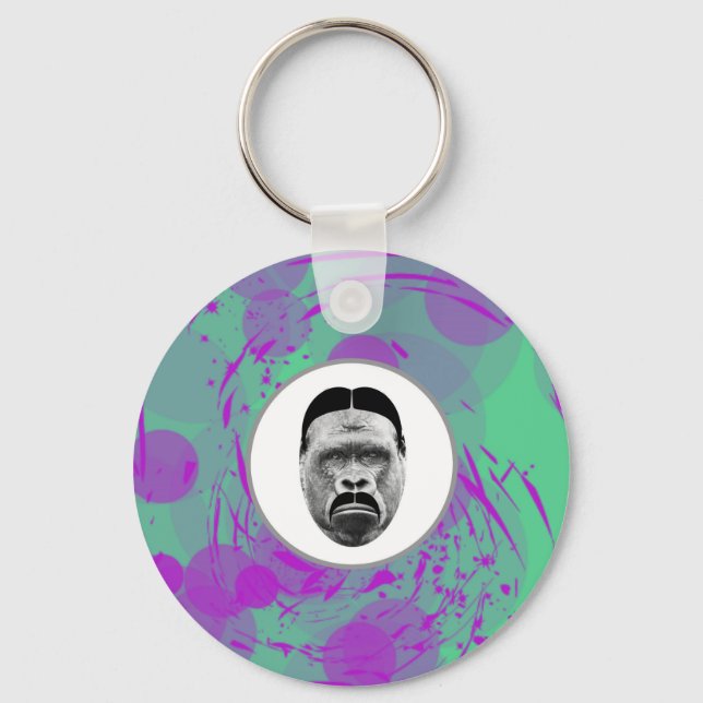 Abstrato Gorilla Chaveiro (Frente)