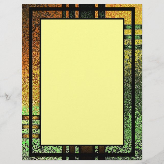 Abstrato Grunge - Cabeça Letal Com Quadro (Frente)