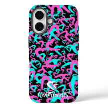 Abstrato Hearts iPhone 16 Case