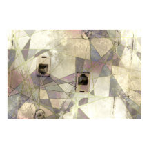 Abstrato Industrial Vintage Phone Jack Impressão