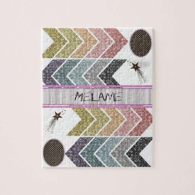 Abstrato Jigsee Quebra-cabeça Daisy (Vertical)