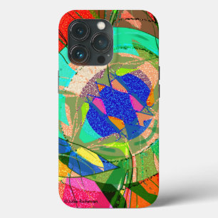 Abstrato Kandinsky iPhone 13 Pro inspirado no gabi