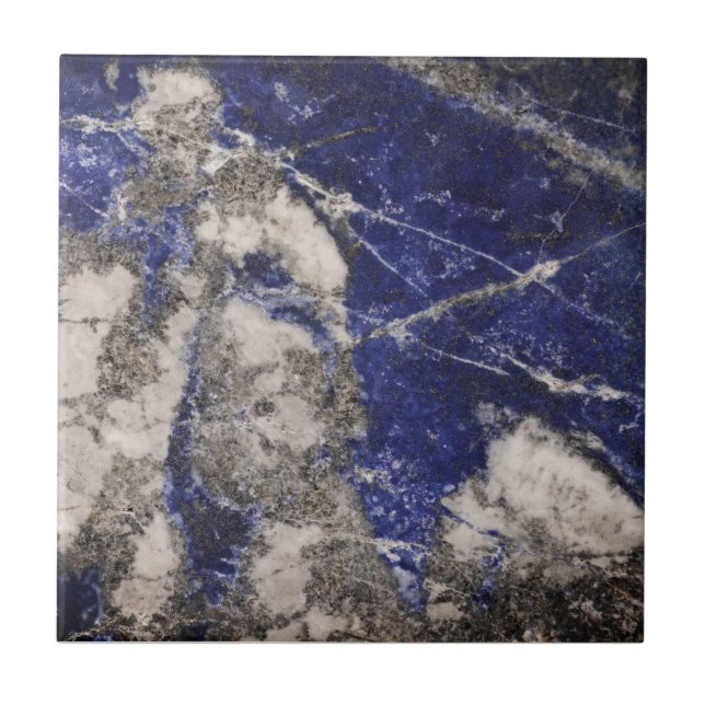 Abstrato Lapis Lazuli Blue Granite (Frente)
