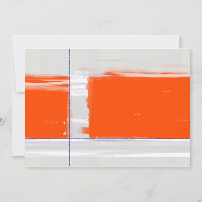 Abstrato Laranja (Frente)