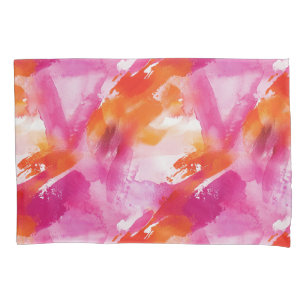 Abstrato Laranja Rosa-Cor-de-Água