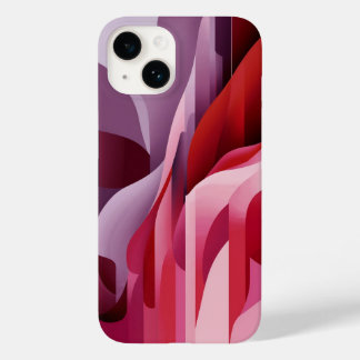 Abstrato Lilac - Cores Rosa Vermelhas Elegantes