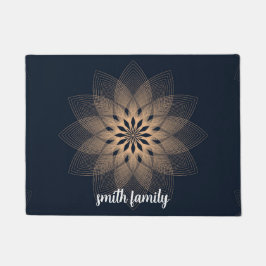 Abstrato mandala encontre seu tapete de banho de p