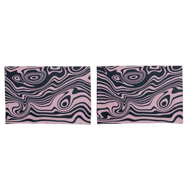 Abstrato Marble Waves Trabalho de arte | Capa de T (Frente - conjunto)