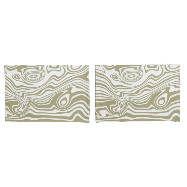 Abstrato Marble Waves Trabalho de arte | Capa de T (Frente - conjunto)
