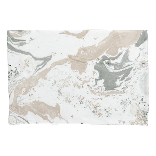 Abstrato Marble White Cinza Ivory Modern (Frente)