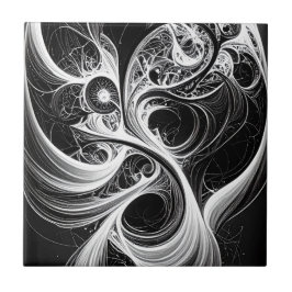 Abstrato Mind Network Art Cerâmica Azulejo