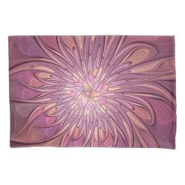 Abstrato Modern Floral Arte Fractal Cores de Berry