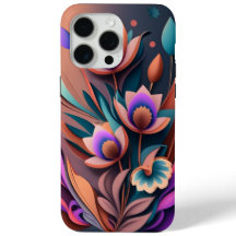 Abstrato Modern Purc Cinza Khaki Flor Fractal