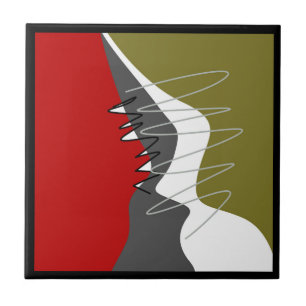 Abstrato, Moderno, criativo, Travesseiro decorativ