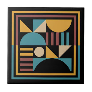 Abstrato moderno de Meio século geométrico mínimo