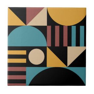 Abstrato moderno de Meio século geométrico mínimo